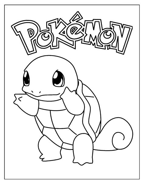 squirtle coloring page|40 Free Squirtle Coloring Pages for kids – Free & Easy Download